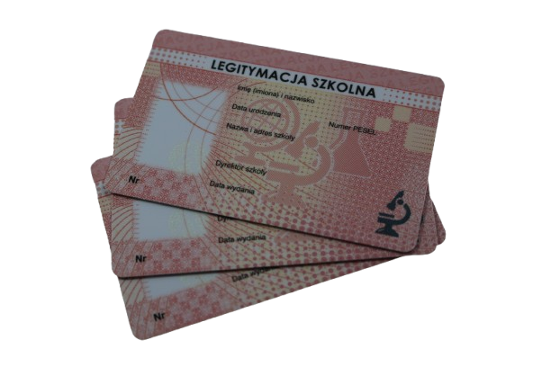 Podgląd blankietu e-legitymacji